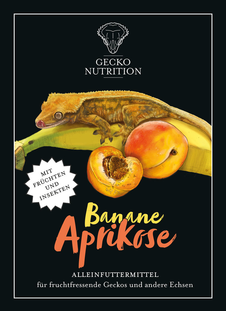 Gecko Nutrition banana ed albicocca 100g