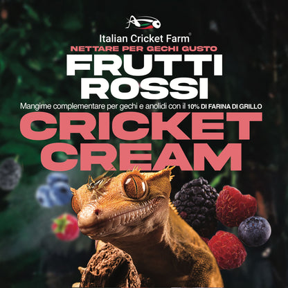 Cricket cream gusto frutti rossi (80gr)